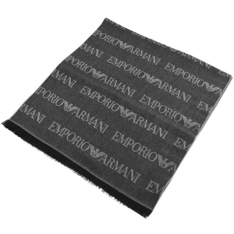 Alternative Image for ProductEmporio Armani Logo Scarf Navy1